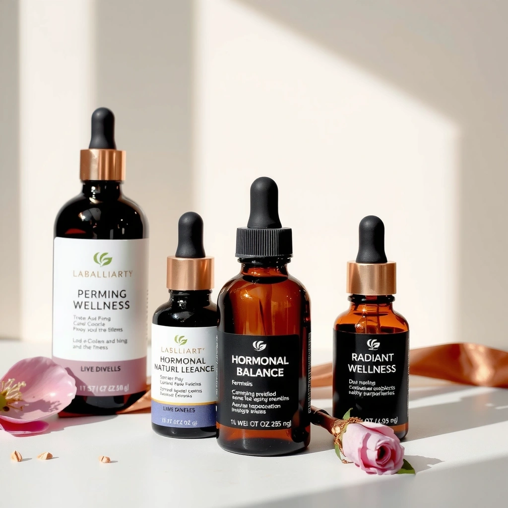 Premium women's wellness and anti-aging supplements